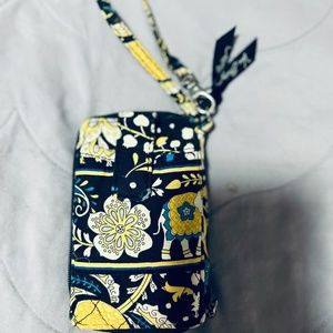 Ellie Blue Vera Bradley Wristlet